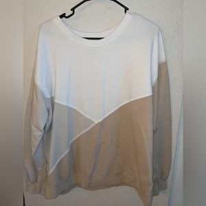 Abercrombie & Fitch Crewneck Color Block Sweater